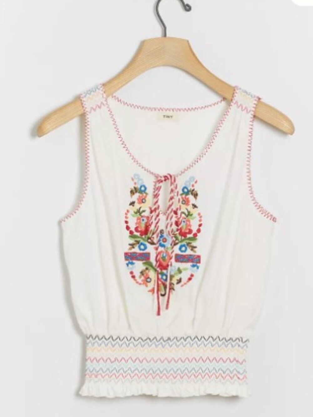 Anthropologie Tiny Katarina Embroidered Top